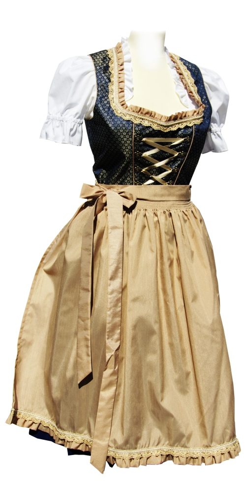 Dirndl Bergsee Dunkelblau