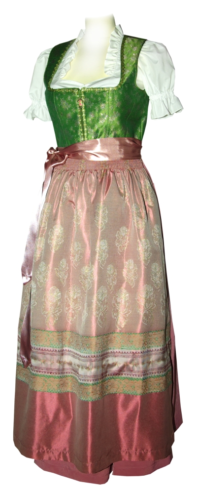 Dirndl Summer Grün Rosa