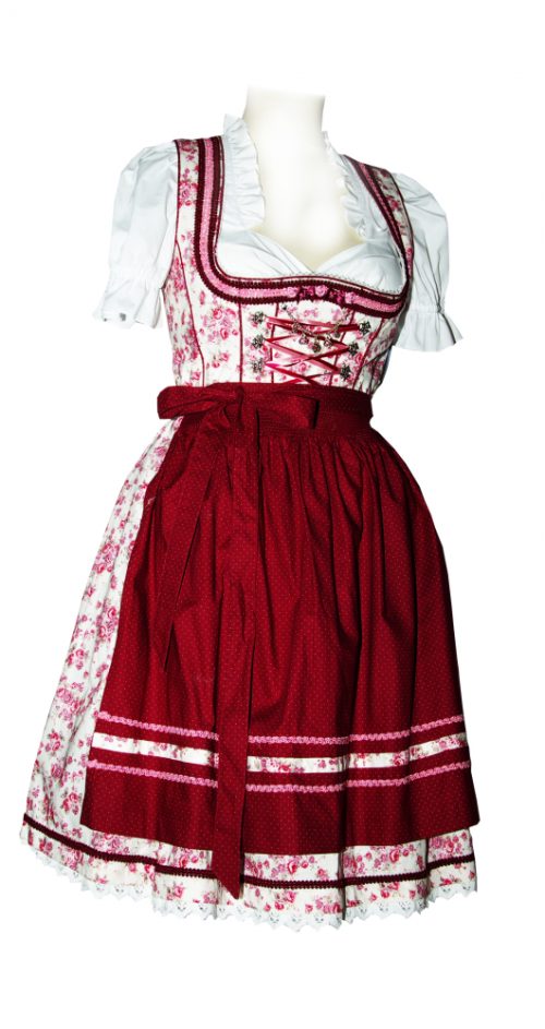 Dirndl Bomilla Chreme Beere