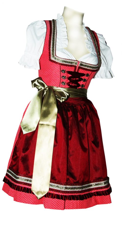 Dirndl Klara Bordeaux