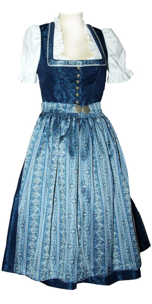 Dirndl Toni Blau