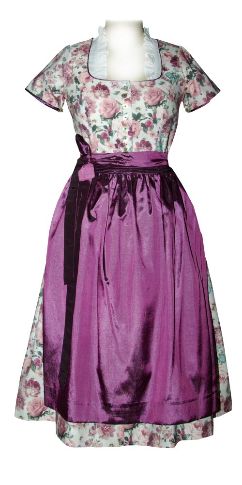 Dirndl Pippa Altrosa Lila