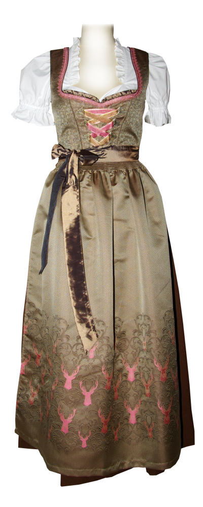 Dirndl Beatrice Braun Taupe