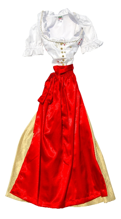 Dirndl Elfi Rot