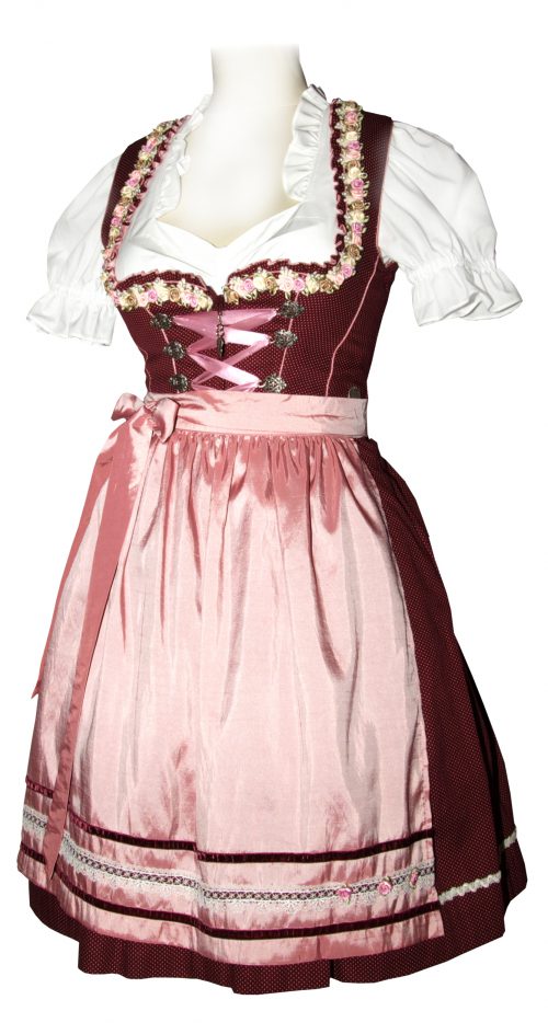 Dirndl Formella beere rosa