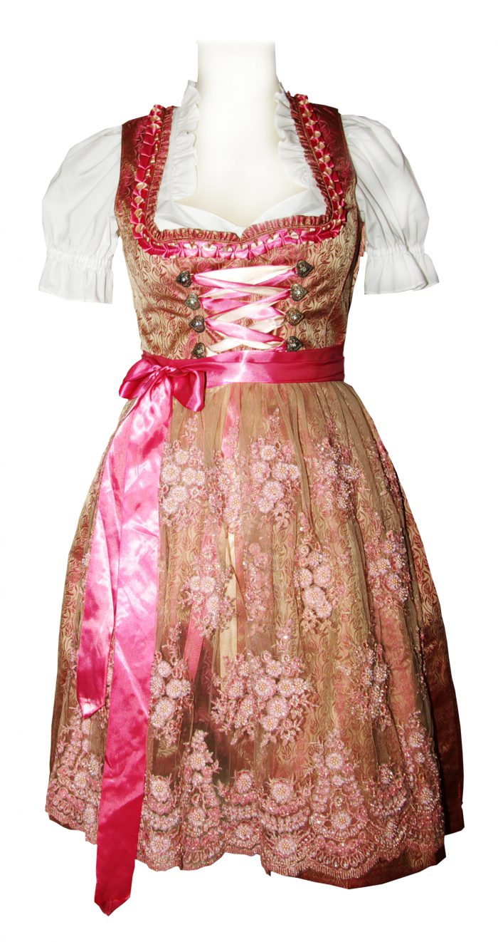 Dirndl Josefine apricot beige