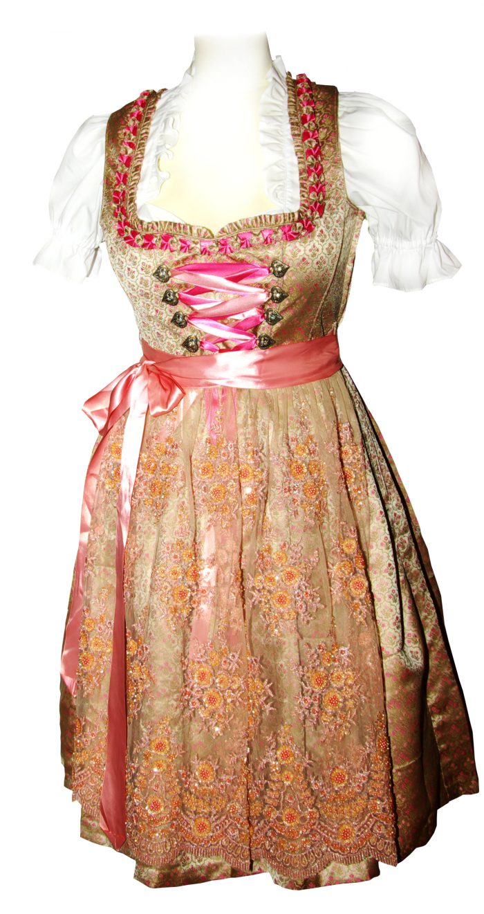 Dirndl Kate rose beige