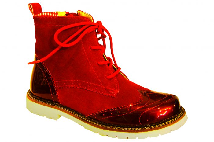 Schuhe Boots Jelka rot